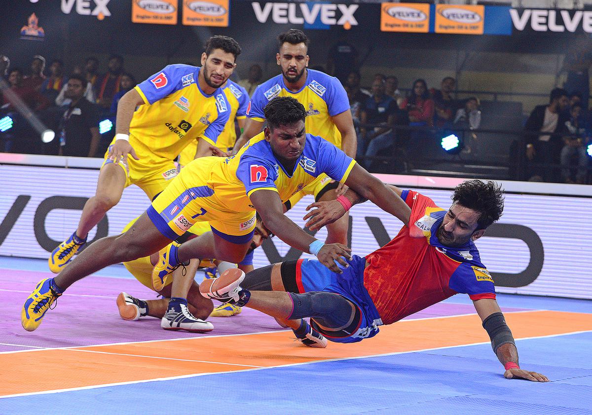 Pro Kabaddi Tamil Thalaivas Vs Jaipur Pink Panthers Live